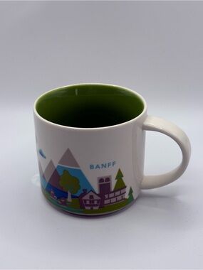 Starbucks 2015 Banff "You Are Here" Collection Coffee Mug 14 fl oz Ceramic